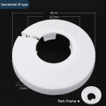 Seinatoru segisti tarvikud 2/4 tk radiaatori toru kraed kate p&otilde;rand dekoratiivne radiaator escutcheon veetoru kate as the picture