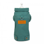 Pol&uuml;esterst kevadised koera&uuml;likonnad D jalutusrihma r&otilde;ngaga Kahe jalaga koera teksamantel Riided Pukseeritav koeravest s&uuml;gismantel XS