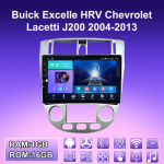 2 DIN Android Carplay Autoraadio Buick Excelle HRV Chevrolet Lacetti 2004-2013 jaoks Multimeediapleier Peak Unit Stereo GPS-navigatsioon BT WIFI 4+64GB 1+16GB,B