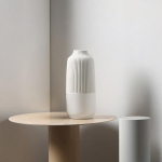 1 tk plastist lillevaas, purunematud vaasid Loov kodukaunistus pulmapeo festivaliks Vase (no flowers) valge