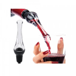 Veini aeraatori kallaja Premium &otilde;hustav valaja ja karahvin tila (Must) One size must