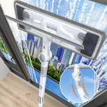 Aknakaabitsa puhastusvahend 2-&uuml;hes du&scaron;ikabiiniga 47-tolline aknapesuseadmete klaasipuhastust&ouml;&ouml;riistad hall v&auml;rv