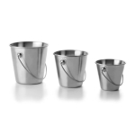 Mini &auml;mber - Ibili - 711809 - Roostevaba teras - L&auml;bim&otilde;&otilde;t 9 cm - K&otilde;rgus 8,5 cm - Hall hall