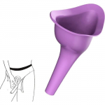 Pisse debout de poche femme silikoonist painduv uuesti kasutatav urinoir kaasaskantav entonnoir wc praktiline, kompaktne ja taaskasutatav - id&eacute;al po