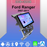 Android Carplay Autoraadio Ford Ranger 2007-2011 jaoks Multimeediapleier Pea&uuml;ksus Stereo GPS-navigatsioon BT WIFI 2+32GB 2+32GB blue