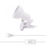 Pistikuga Reptiili Klamberlamp 360-kraadine Reptiili Valgusti P&ouml;&ouml;ratav Reguleeritav Lambihoidik Elupaiga Valgustuseks Soojuslamp 110V 50W bulb