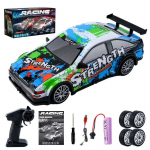 Uus AE86 RC laste v&otilde;idus&otilde;iduautode m&auml;nguasi 1:20 Nelikveoline 2,4G kiire GTR elektriline kiire driftiauto lastele kingitus AE86 camouflage C
