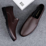 Kvaliteetsed slaidid kontorikorterid Ehtsast nahast Meeste &auml;rijalatsid Pulmapidu Meeste Kleitjalatsid Hingamiskingad 37 must