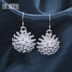 925 Sterling H&otilde;be Korall Ilutulestik Ripats Augustatavad K&otilde;rvar&otilde;ngad, Moekad Pulmaehted 1.40*1.40cm