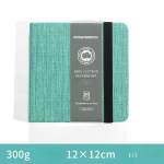 100% puuvillane ruut akvarellpaberist raamat 12cmx12cm(4,7x4,7 tolli )24 lehte 300g (140 naela) Kunsti joonistuspaberi visandiraamat 12cmx12cm