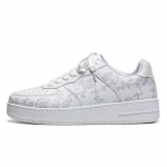 Meeste Naiste Spordi Jooksukingad Vabaaja Kingad Air Force Tossud Kingad Mugavad V&auml;litingimustes Tennised Kingad Zapatillas Vabaaeg 39 valge