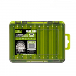 Kahepoolne kompaktne varustuskast &ndash; sujuv kalap&uuml;&uuml;k vastupidava ja mitmek&uuml;lgse lantide, konksude ja s&ouml;&ouml;tade organiseerijaga roheline