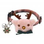 Lemmiklooma kaelarihma ruuduline mustriga riietus Pehme tekstuuriga j&otilde;ulurihmad kassid koertele kellukesega kaelarihmad