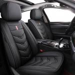 Nahast autoistme kate, t&auml;ielikult &uuml;mbritsetud turvaistme kaitse koos peatoe nimmepadjaga, mis sobib universaalselt Standard model