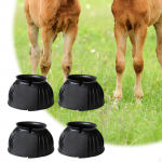 4 Pakkige Horse Hoof Boot kaitseks, kummist kellasaapad ratsutamiseks XL