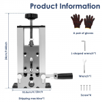 K&auml;sitsi traadi eemaldamise masin 1&ndash;25 mm k&auml;sitsi v&auml;nda v&otilde;i puuriga t&ouml;&ouml;tav k&auml;sitsi traadi eemaldamise masin vanaraua kaabli vase ringlussev&otilde;tuks 1 to 25mm Wires