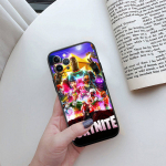 ED20 F-Fortnites telefoni&uuml;mbris iPhone'ile 6 6s 7 8 11 12 13 14 15 XS Pro Max XR X SE Samsung S20 S21 S22 S23 S24 FE Ultra Plus Lite S21S A55 Samsung S20