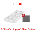 Lemmikloomade veeautomaadi filtri element Professionaalne filtreeriv mikropoorne filterpuuvill Imab l&otilde;hnu Kassi koera jootmisaksessuaarid