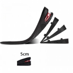 K&otilde;rgust suurendavad sisetallad &Otilde;hkjalan&otilde;u padi t&otilde;steosa meeste naiste 5 cm n&auml;htamatu muutuv sisetald reguleeritav l&otilde;ikega k&otilde;rgem tugipadi 5CM（35-44） must