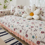 Uus Retro pastoraalne diivanikate, universaalne igaks aastaajaks Puuvillane diivanipadi aknapadja diivanikatted tugitoolide kodukaunistamiseks 70x70