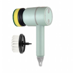 Juhtmevaba elektriline puhastushari USB Laetav automaatne k&ouml;&ouml;gi n&otilde;udepesuhari Vanniplaat Professionaalne puhastushari