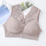 Seksikad rinnahoidjad naistele, suured naised Gather Lace Bralette rinnahoidja Seksikas pitspesu Seksikas rinnahoidja M punane