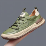 Meeste vabaajajalatsid Uue disainiga jalan&otilde;ud Mood Mugavad hingavad jooksujalatsid Kerged sport, kulumiskindlad Zapatillas Hombre 41 roheline