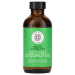 Pure Body Naturals, Mashed Coconut Oil, 4 fl oz (118 ml) green