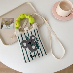 V&auml;ike kootud mobiiltelefonikott Ni&scaron;i disainiga armas multikas, mitmek&uuml;lgne kaasaskantav reisimiseks m&otilde;eldud kott naistele 15*24cm