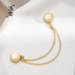 Uued DIY &Otilde;mblustarvikud Konksud Kett Magnetlukk Peen Pross Pannal Rulli &uuml;les P&uuml;kste S&auml;&auml;red Sulam Muuda L&uuml;hikesed P&uuml;ksid P&uuml;kste S&auml;&auml;red 4pcs kuld