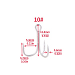20 TK/BOX t&auml;ielik &otilde;ngekonksu komplekt, roostevabast terasest kolmekordsed &otilde;ngekonksud meri magevee soolase vee verega m&auml;&auml;ritud konksu jaoks