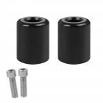 Kawasaki Ninia400 250 300 636 650 Z800 Z750 Z1000 ER-6N 6F ZX6R 10R jaoks Lenksik&auml;epidemed Otsad Kork Pistik Liugur Vastukaal Kate must