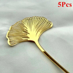 1Set Acrylic Gold Leaf Decoration Flower For Cake Topper Paper Birthday Happy Party Cake golden palm Baking Cakes Decor Bohemian