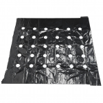 Kasvuhoonega perforeeritud mult&scaron; k&otilde;rge vastupidavusega must, vastupidav perforeeritud PE mult&scaron;ikile taimede kasvatamiseks