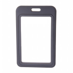 L&auml;bipaistev kaardihoidja, passihoidja, t&ouml;&ouml;loa &uuml;mbris, t&ouml;&ouml;taja &otilde;e t&ouml;&ouml;tajate ID-m&auml;rgihoidja, kaardikaitse must