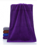 &Uuml;limalt imav pehmest kiust r&auml;tik: Ideaalne salongides, juuksurites, juuste kuivatamiseks, autopesuks ja poleerimist&ouml;&ouml;deks. 260g/㎡ 35*75cm lilla