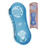 Curble Dog Magic Brush Blue (l&uuml;hikestele/keskmistele juustele)
