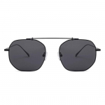 John Jacobs | Polariseeritud ja UV-kaitsega p&auml;ikeseprillid meestele ja naistele | T&auml;isvelje kuusnurkne keskmine (Suurus-53) JJ S12470-C1