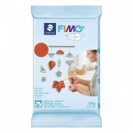 2 p&acirc;tes polym&egrave;res Fimo Air Light 125 g Terracotta + Blanc mitmev&auml;rviline