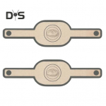 2 tk silikoonist leivatropp Hollandi ahjule Kuumakindel leivak&uuml;psetusmatt Pika k&auml;epidemega korduvkasutatav leivatropp juuretise &uuml;lekandmiseks Ellipse