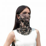 1 tk n&auml;omask rattas&otilde;idu kaelasall hingav suvine v&auml;lispordi nailonist tr&uuml;kitud lillega peapael