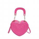 Tekstuuriga PU Armastus K&auml;ekott V&auml;lismaa Stiilis &Otilde;lakott Loominguline Isiksus Naiste Kott Mitmek&uuml;lgne S&otilde;numikott roosa punane v&auml;rv