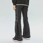 Euroopa ja Ameerika tumedad teksap&uuml;ksid: Meeste High Street l&otilde;tsp&uuml;kstest t&ouml;&ouml;riided lukuga kaunistusega - Hip Hop stiilis. XL must