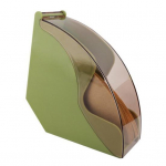 Tolmukindel akr&uuml;&uuml;lpaberi hoiustamine K&auml;sitsi tilgutatav kohvifiltri riiulihoidik roheline