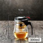 Kuumakindel roostevabast terasest infusiooniga l&auml;bipaistev veekeetja 750ml/900ml/1000ml/1800ml klaasist teekann majapidamises kasutatav teen&otilde;ud CHINA