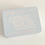 Plekist hoiukast Multifilmid Fotokaardid V&auml;ikesed kaardid Plekist hoiukarp purkid M&uuml;ndik&otilde;rvar&otilde;ngad K&otilde;rvaklapid Korpus Ehted Kogumiskarbid sinine