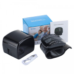 Laetav randme verer&otilde;hum&otilde;&otilde;tja h&auml;&auml;l nutikas puutetundlik LED-ekraan digitaalne automaatne verer&otilde;hum&otilde;&otilde;tja BP pulss sf&uuml;gmomanomeeter s&uuml;dame l&ouml;&ouml;gisagedus must