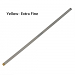 5 pcs or 10 pcs Dental 4mm Metal Polishing Stick with hole Polish Strip with Double Sides of Diamond Sanding Surface Teeth Whitening Materials 5 pcs Extra Fine