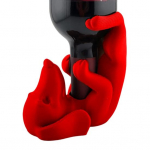 Taksikoer Veinipudelihoidja PLA Koerafiguur &Otilde;llepudeli Esitlusstend Korraldusalus Kodu K&ouml;&ouml;gi Baar S&ouml;&ouml;gilaud Lauaplaadi Dekoratsioon sinine