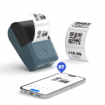 Kaasaskantav Bluetooth termoprinter kaupluse logistikaks